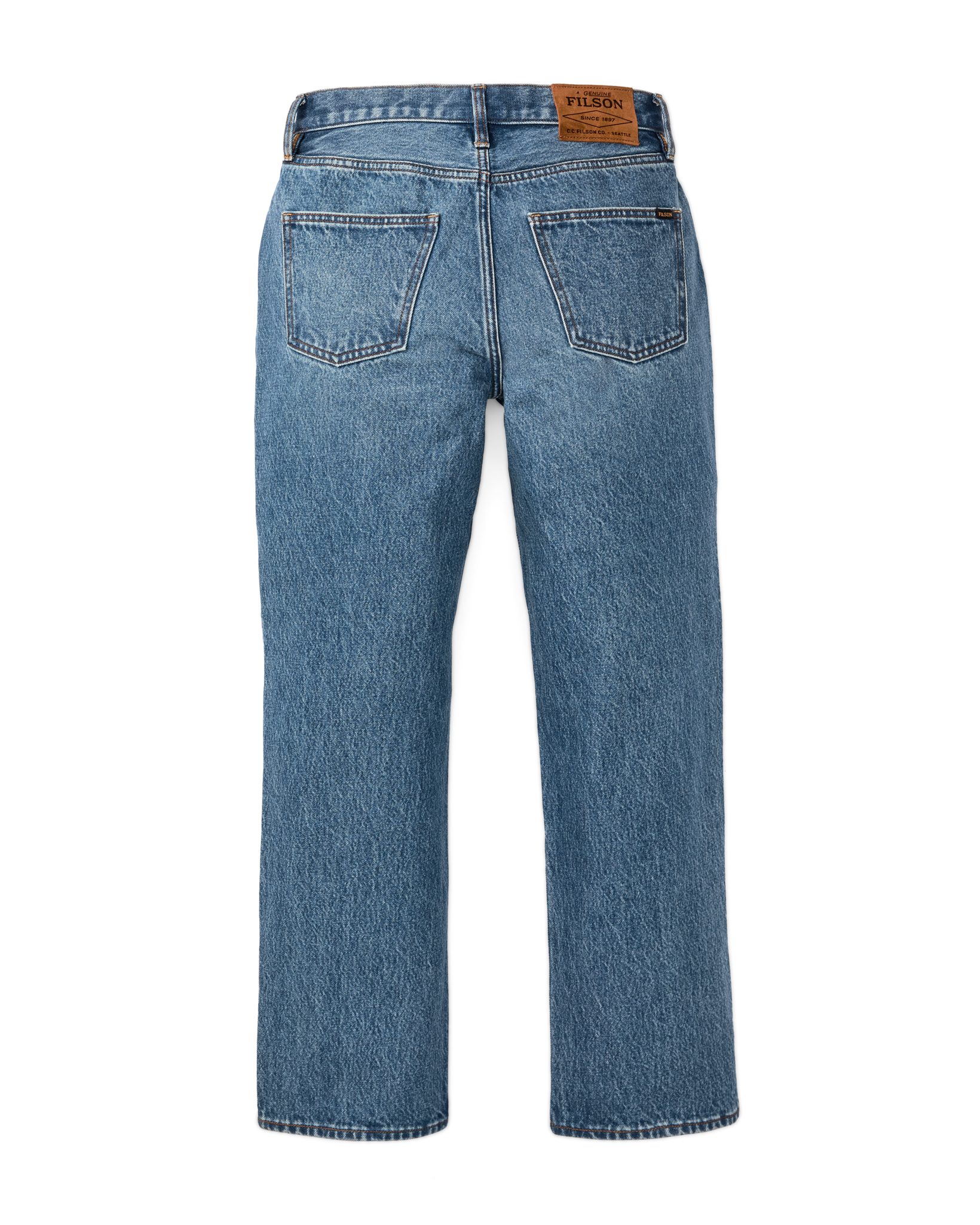 Women's 14-oz. Straight-Leg Jeans - Vintage Indigo - Image 6