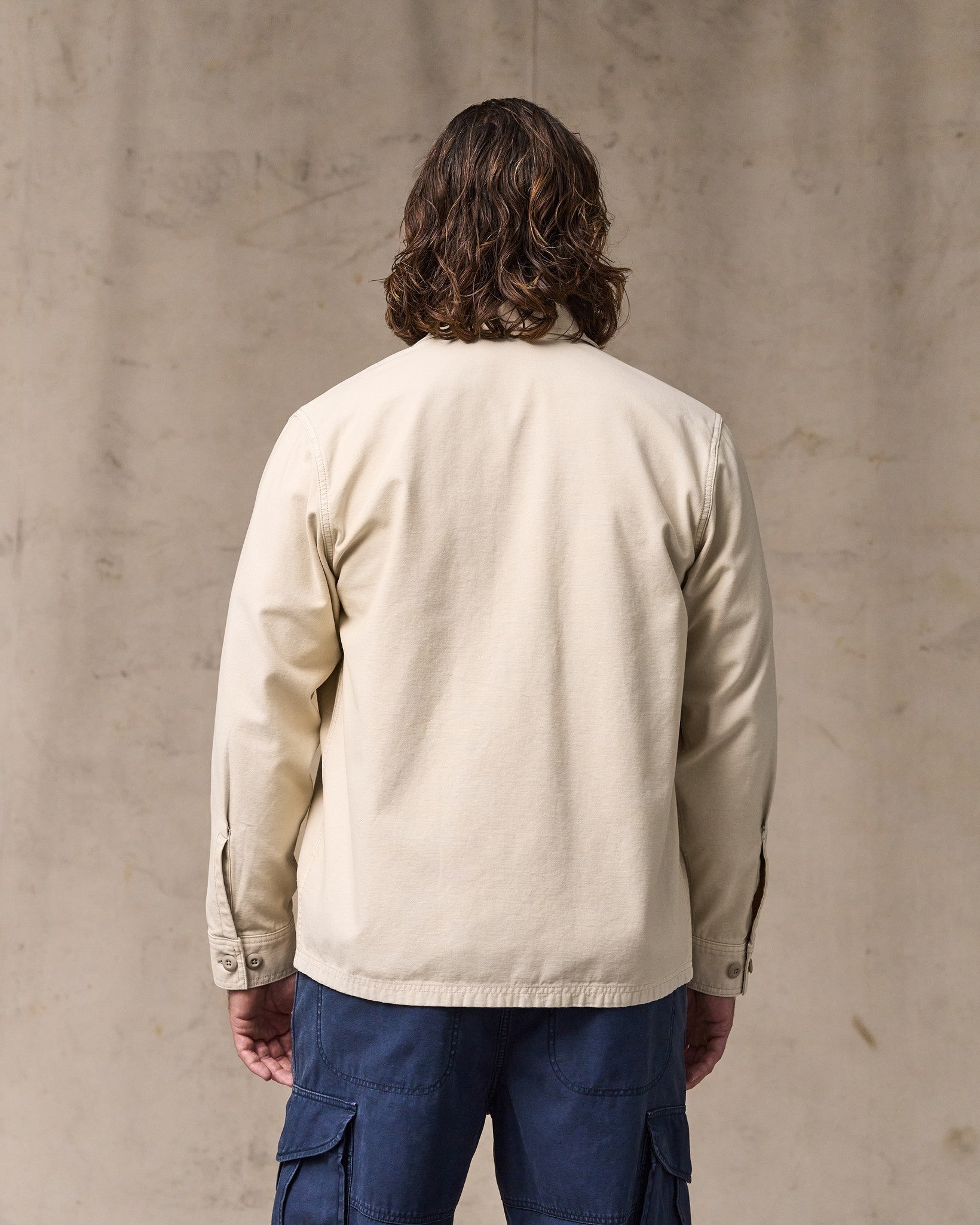 Field Jac-Shirt - Washed Oatmeal - Image 2