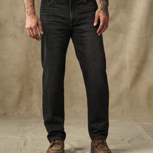 14-oz. Straight-Leg Jeans - Vintage Black