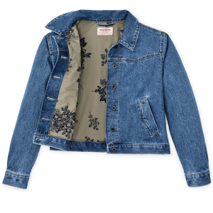 Alternative view of Women's Western Denim Jacket - Light Indigo