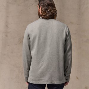 Alternative view of Deer Island Jac-Shirt - Heather Natural