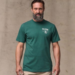 Forestry Graphic T-Shirt - Mallard Green