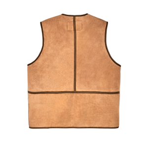 Alternative view of Shearling Cruiser Vest - Almond Beige