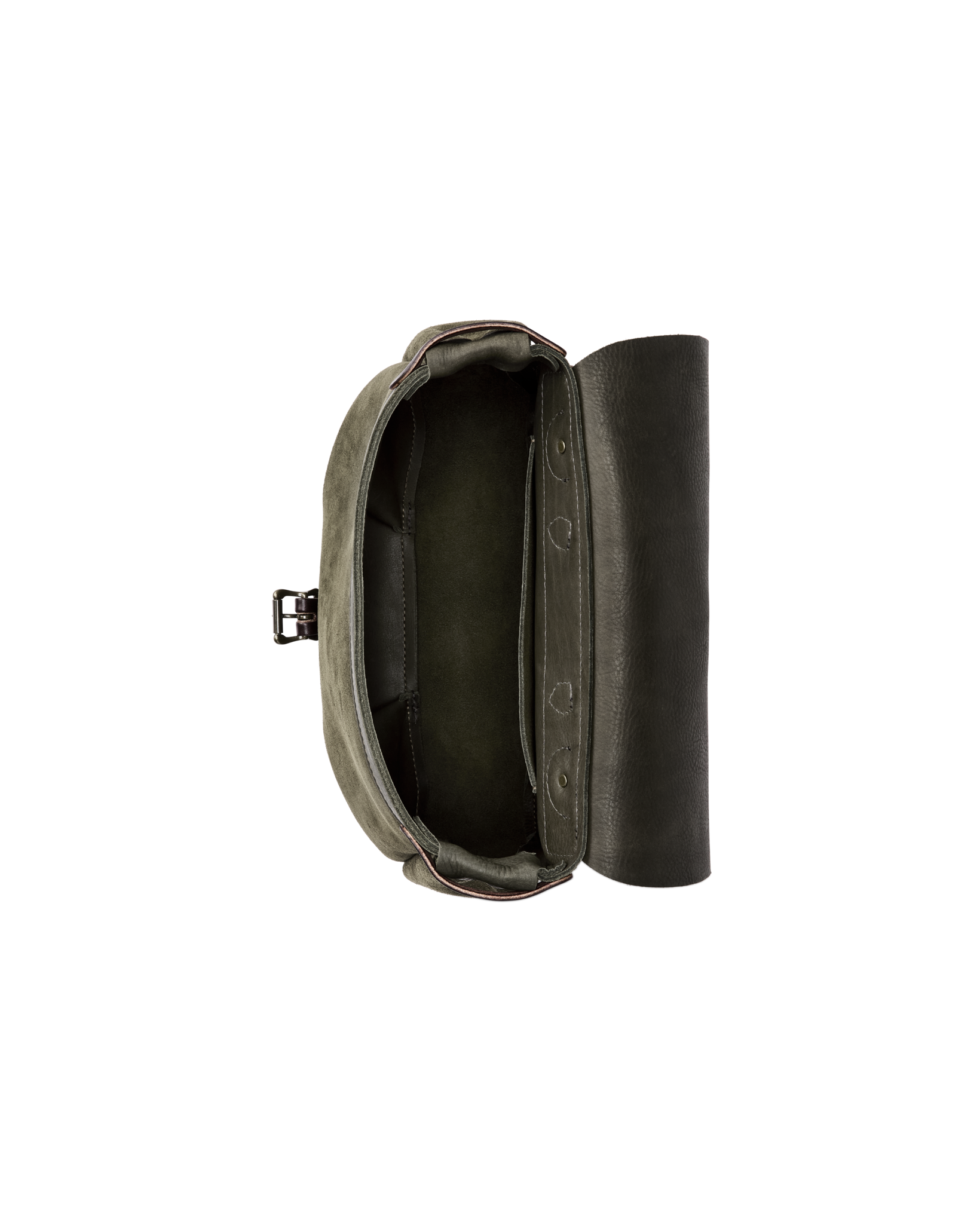 Workshop Leather Messenger Bag - Green - Image 4