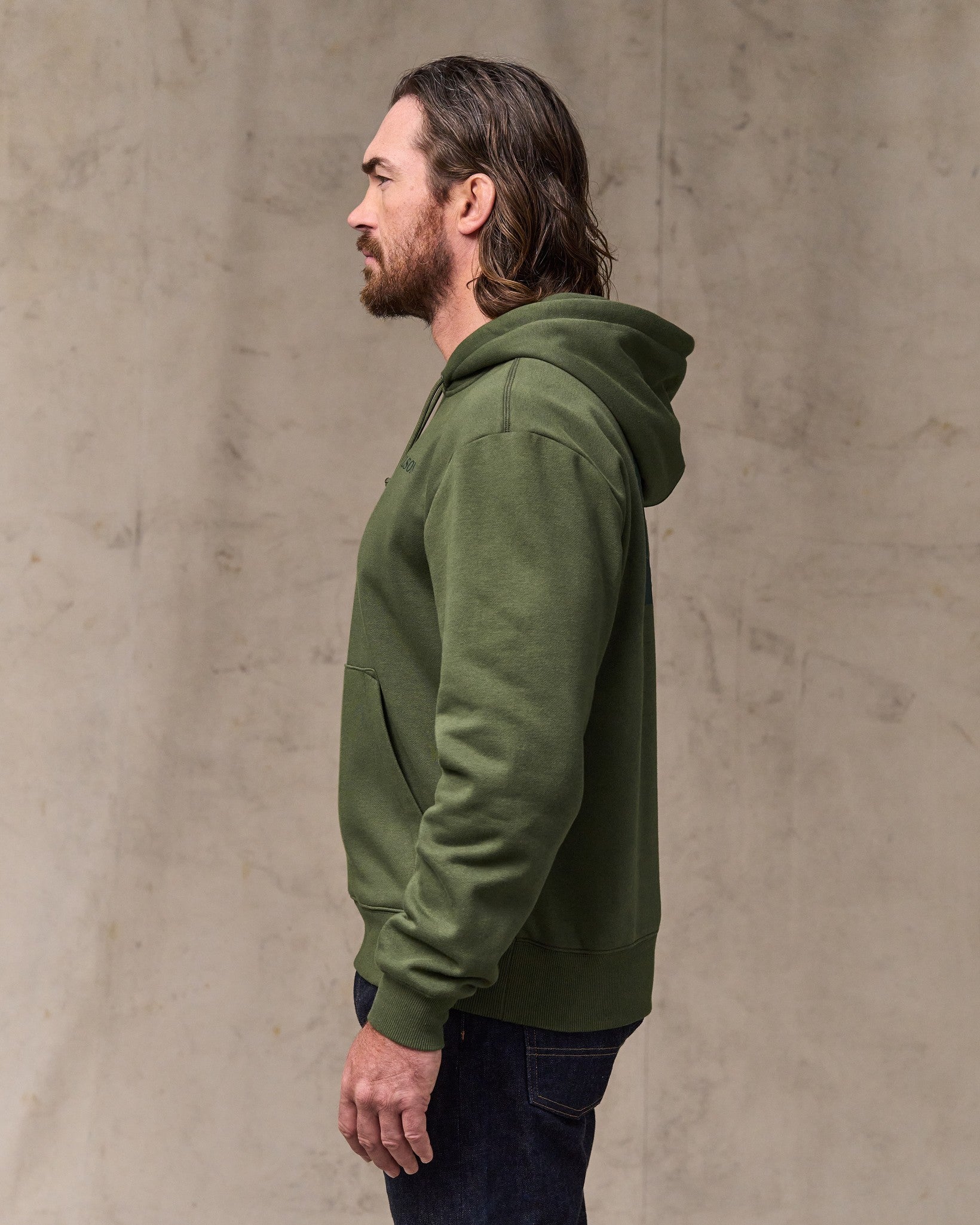 Scenic Graphic Hoodie - Surplus Green - Image 3