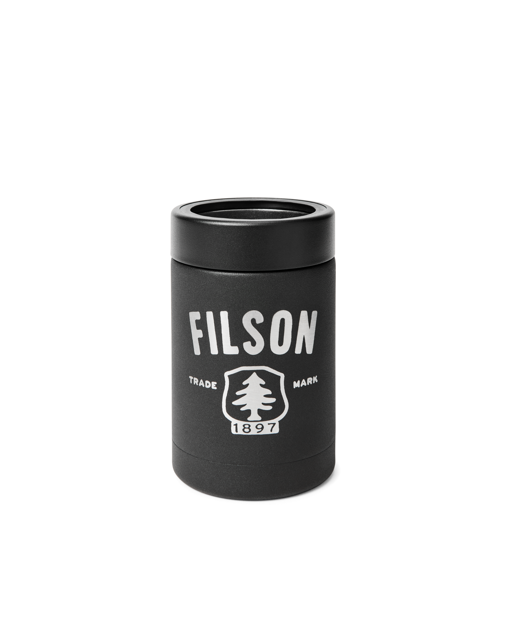 Tree Graphic Can Cooler 12-oz - Black