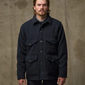 Seattle Wool Cruiser Jacket - Navy