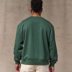 Alternative view of Northwest Crewneck Sweatshirt - Granite Green
