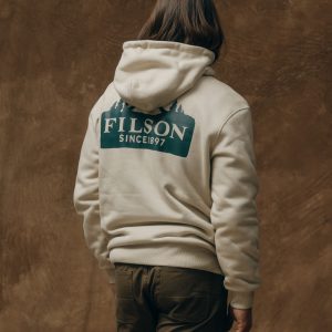 Alternative view of Prospector Graphic Hoodie - Cliff Gray / Scenic