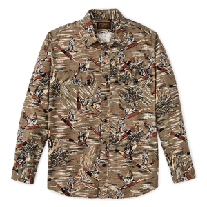 Field Flannel Shirt - Brown / Marsh Mallards