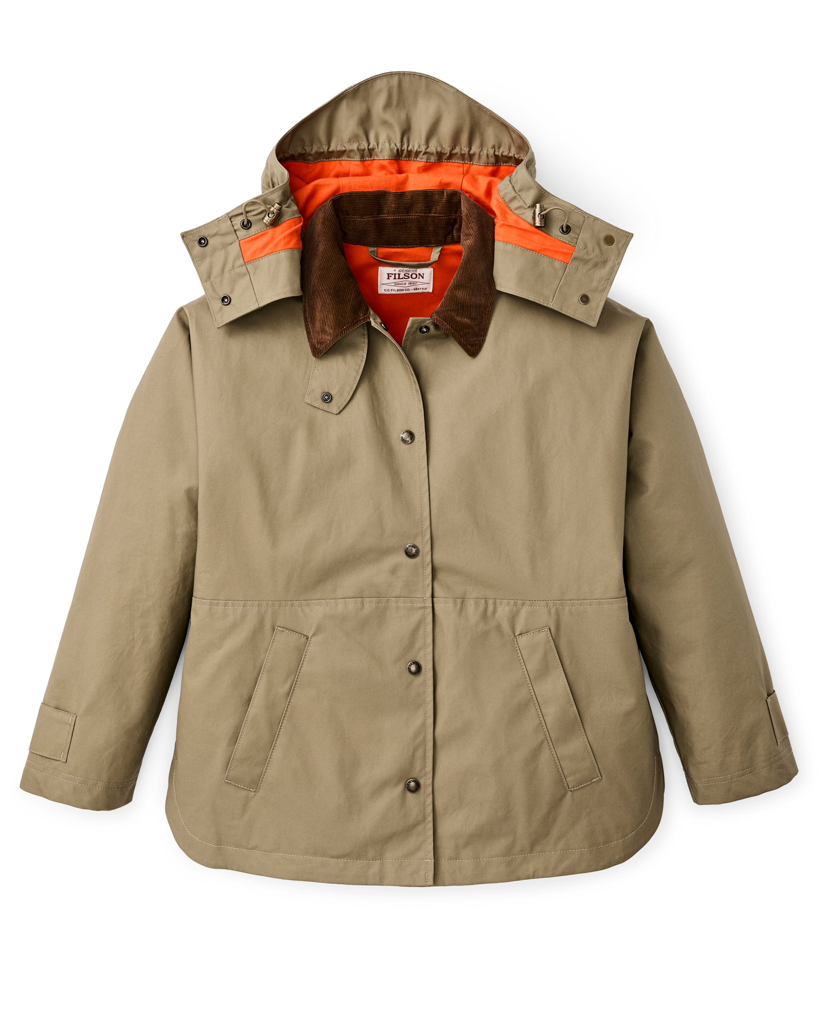 Women's Harbor Front Waxed Jacket - Marsh Tan - Image 6