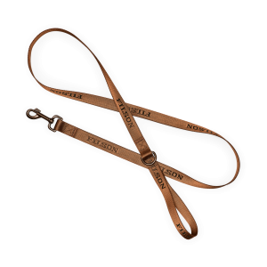 6ft Nylon Dog Leash - Whiskey