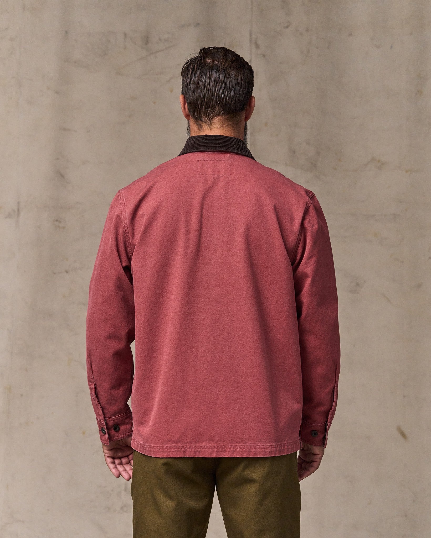 Rustic Canvas Jac-shirt - Red Rock - Image 3