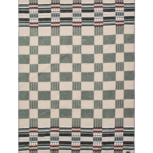Alternative view of Longmire Cotton Blanket - Silver Sage