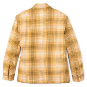 Alternative view of Women's Deer Island Jac-shirt - Ochre / Cream Plaid