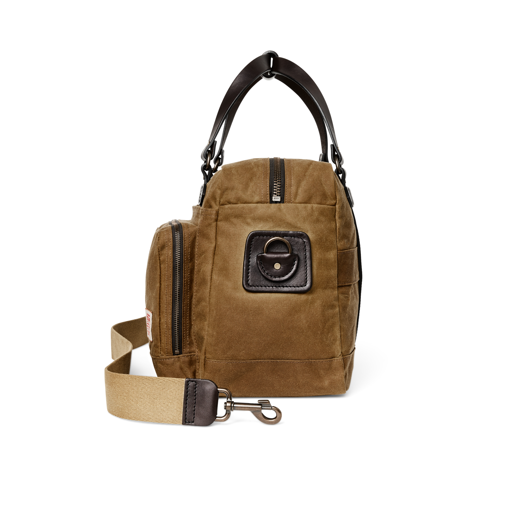 48 Hour Tin Cloth Duffle Bag - Dark Tan - Image 6