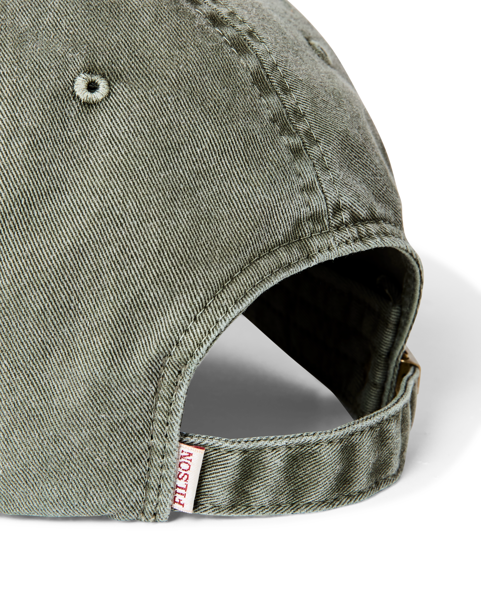 Washed Low-profile Logger Cap - Washed Olive - Image 3