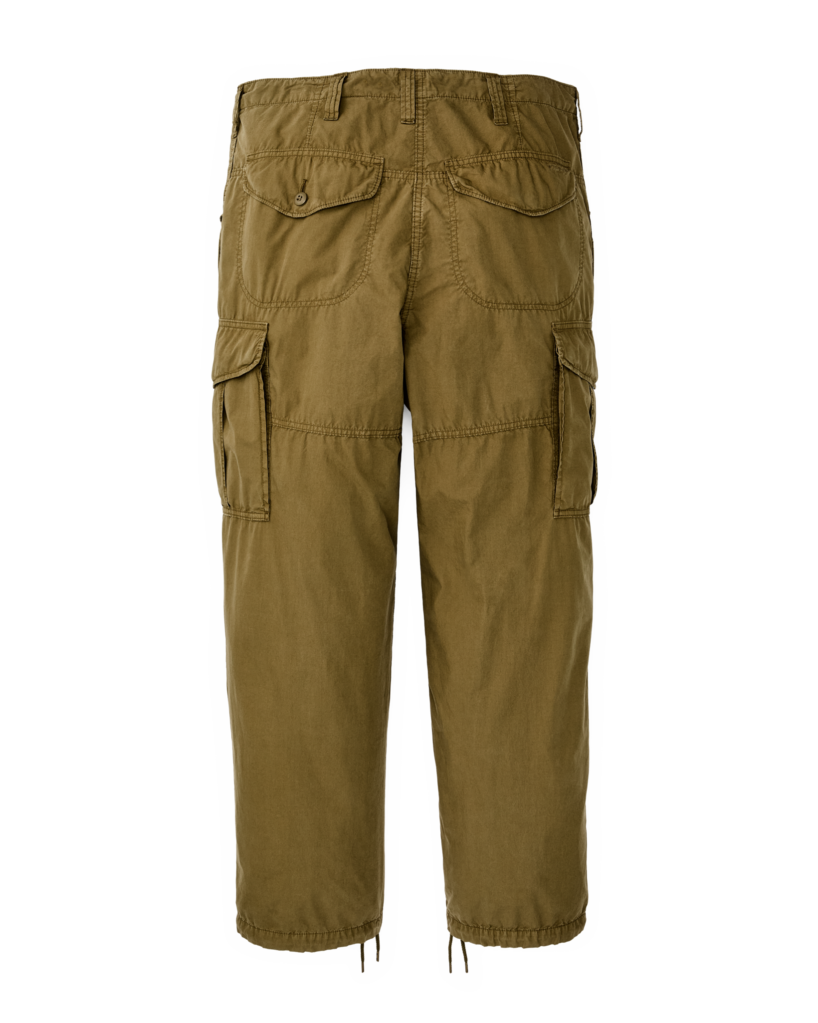 Tropical Poplin Cargo Pants - Military Olive - Image 6