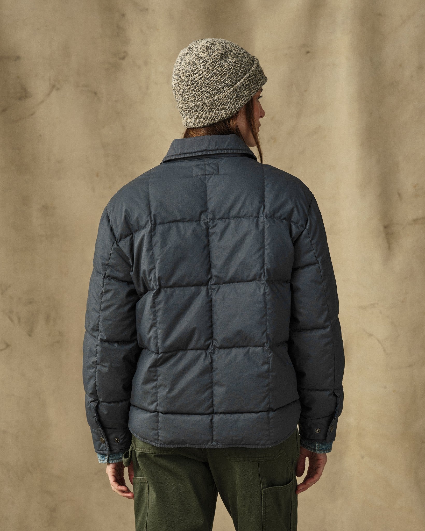 Women's Heritage Cotton Down Jacket - Bluefin - Image 2