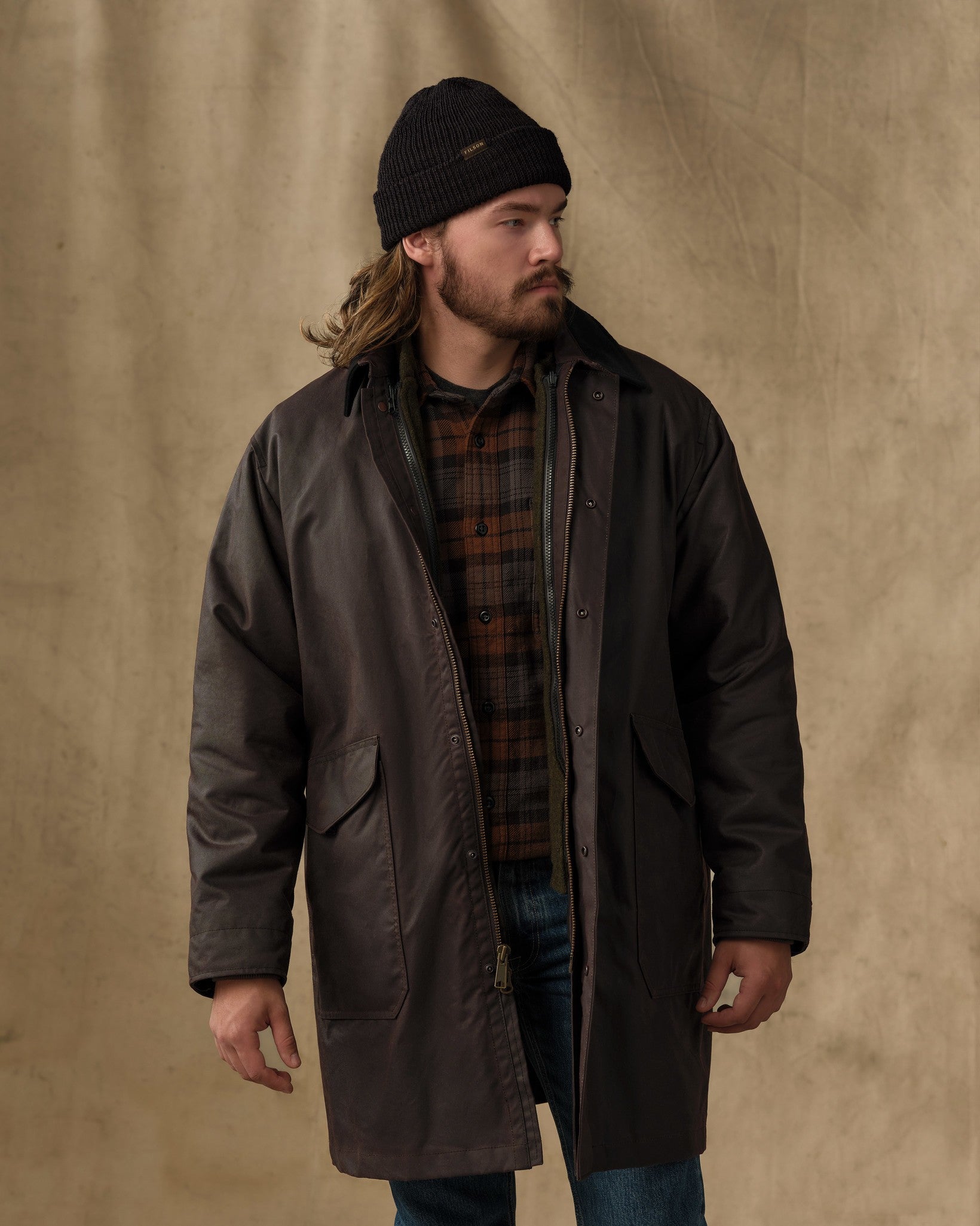 Shelter Cloth Trench Coat - Orca Gray - Image 2