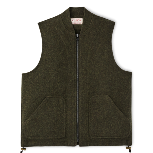 Wool Vest Liner - Forest Green
