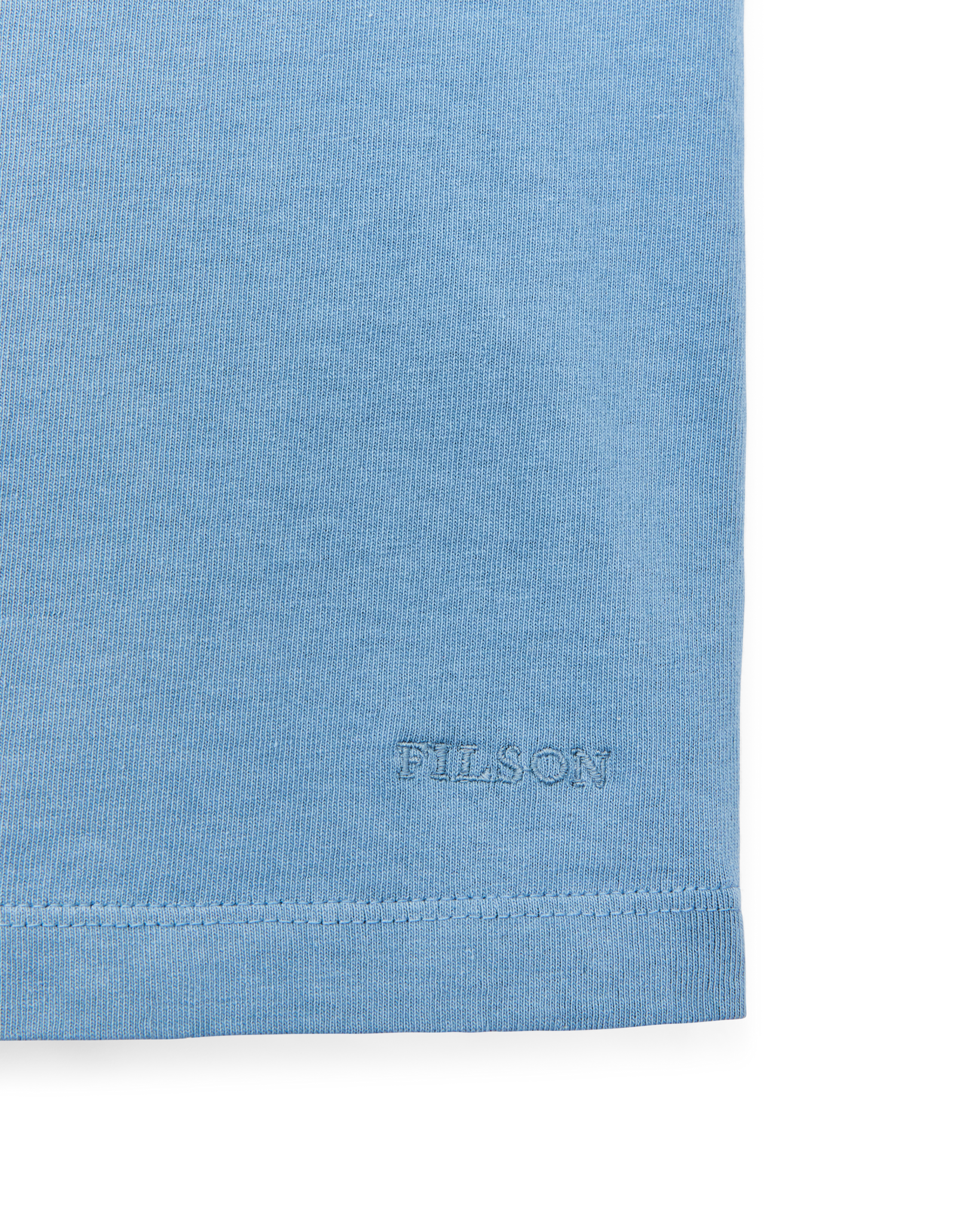 Women's Short Sleeve Pocket Tee - Light Blue - Image 8