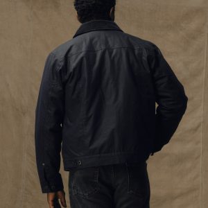Alternative view of Insulated Short Cruiser Jacket - Harbor Blue