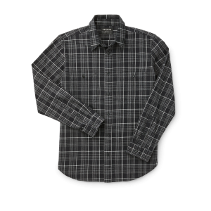Wildwood Shirt - Coal/grey/white Plaid