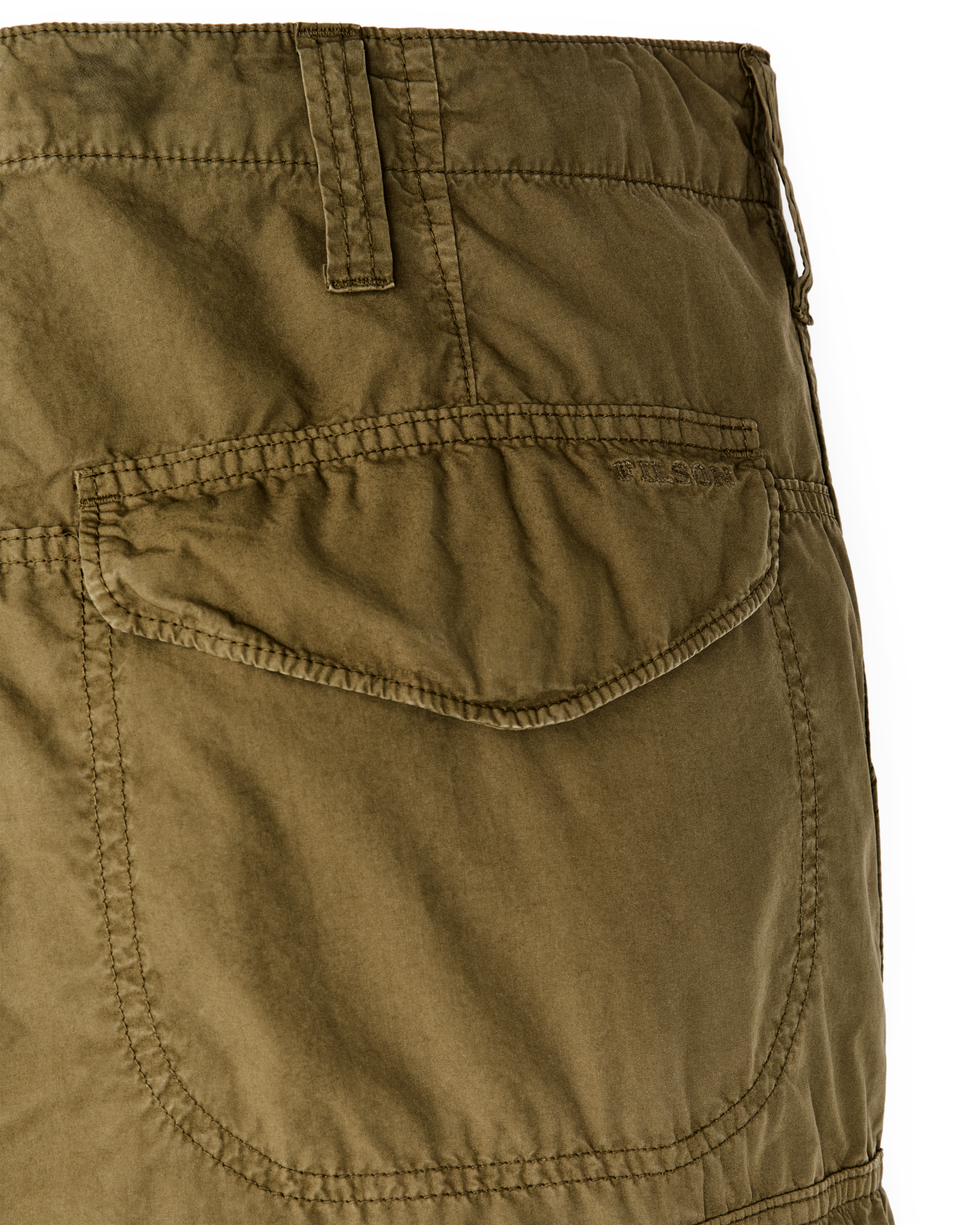 Tropical Poplin Cargo Pants - Military Olive - Image 8