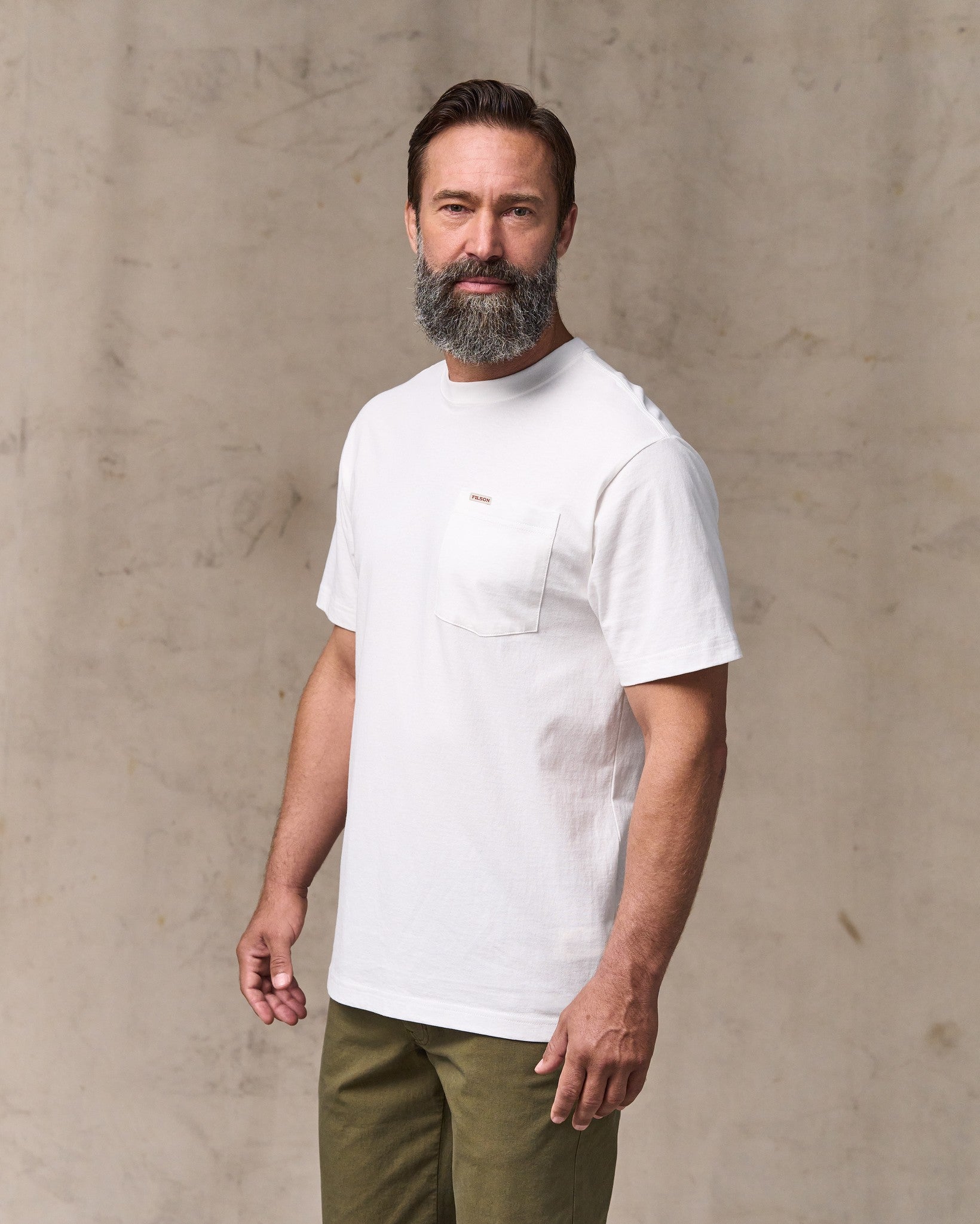 Outfitter Pocket T-shirt - Bright White - Image 4