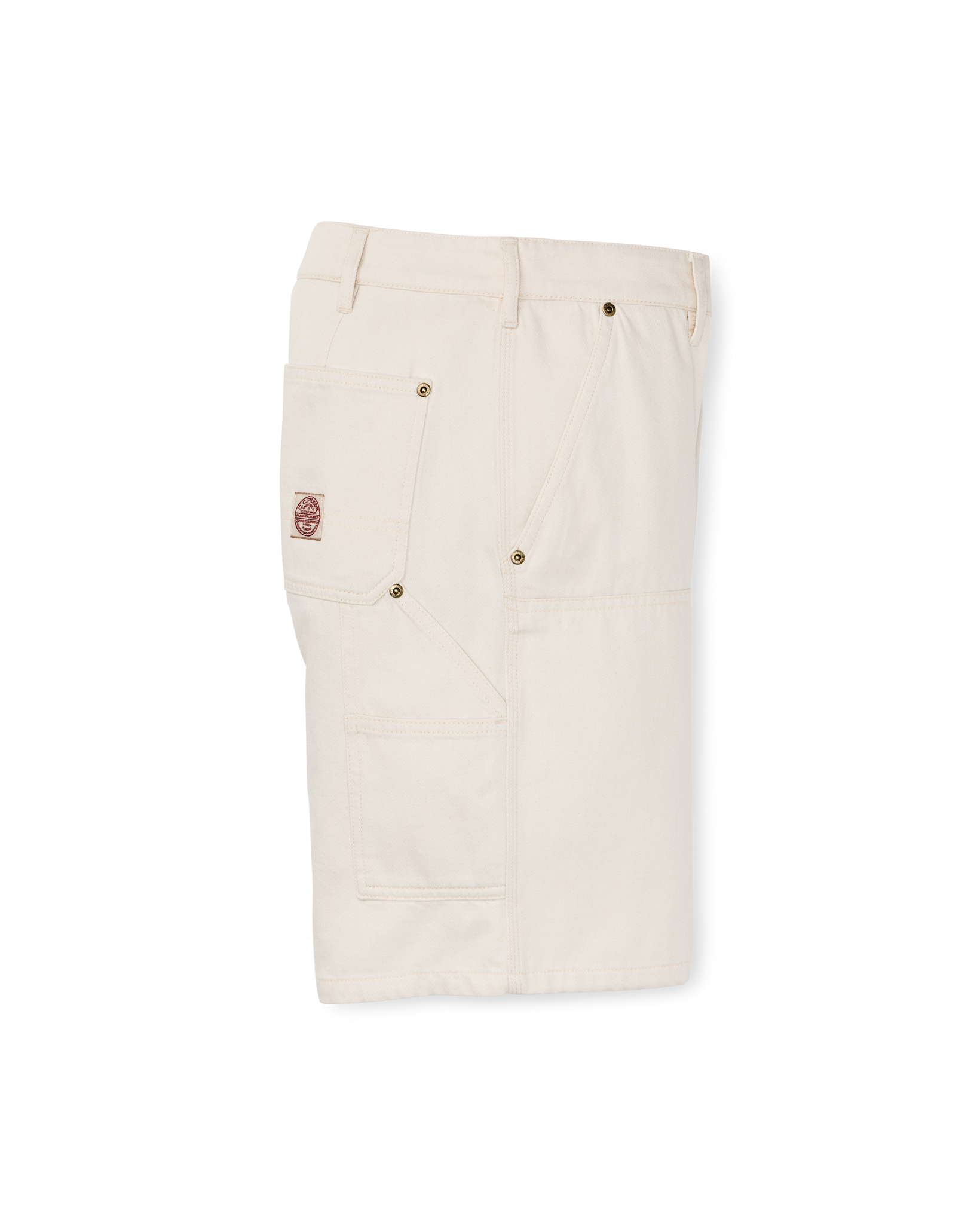 Women's 11-oz. Denim Work Shorts - Natural Seed - Image 6