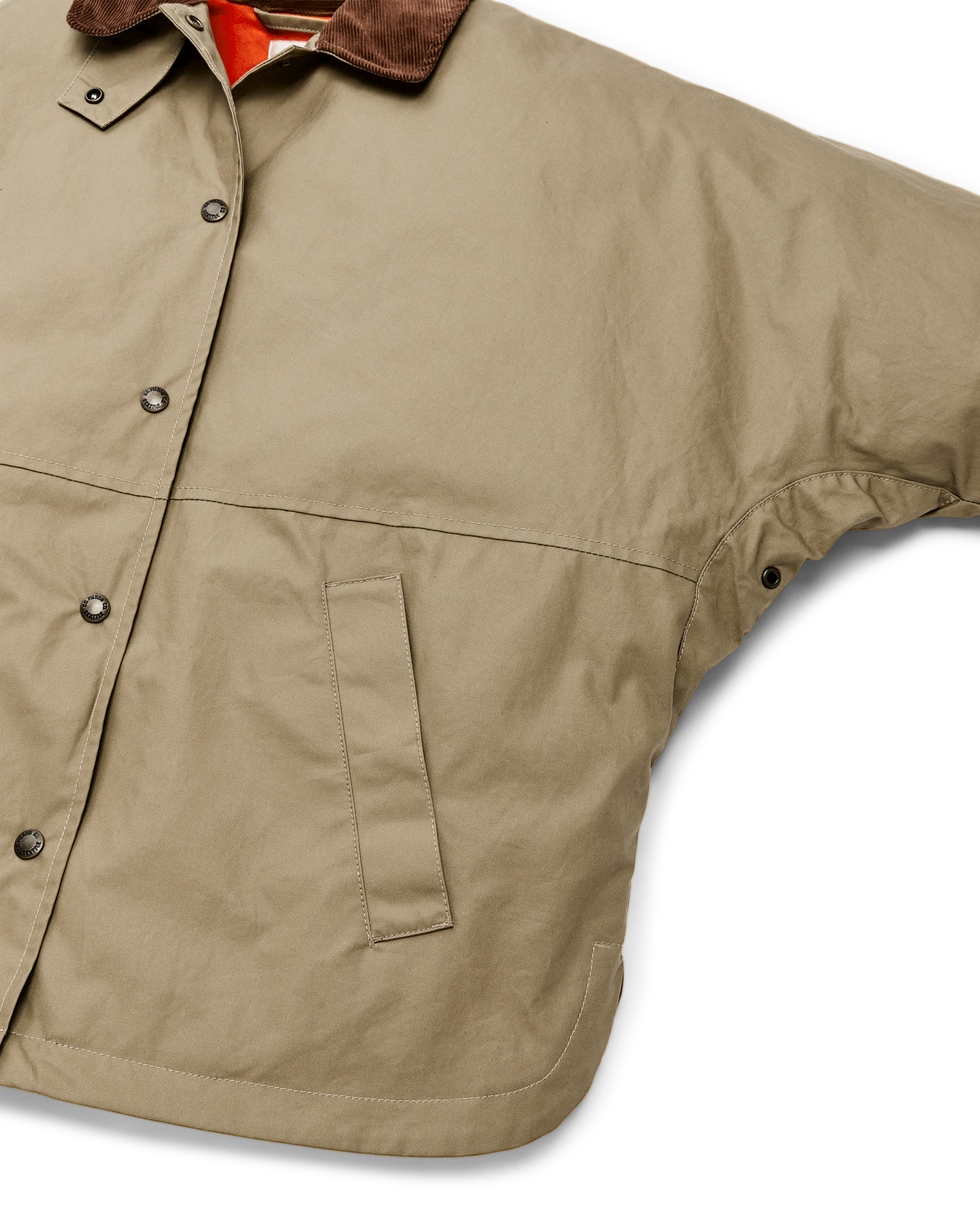 Women's Harbor Front Waxed Jacket - Marsh Tan - Image 12