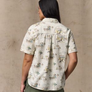 Alternative view of Women's Twill Popover Shirt - Desert Natural Print