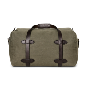 Alternative view of Small Rugged Twill Duffle Bag - Otter Green