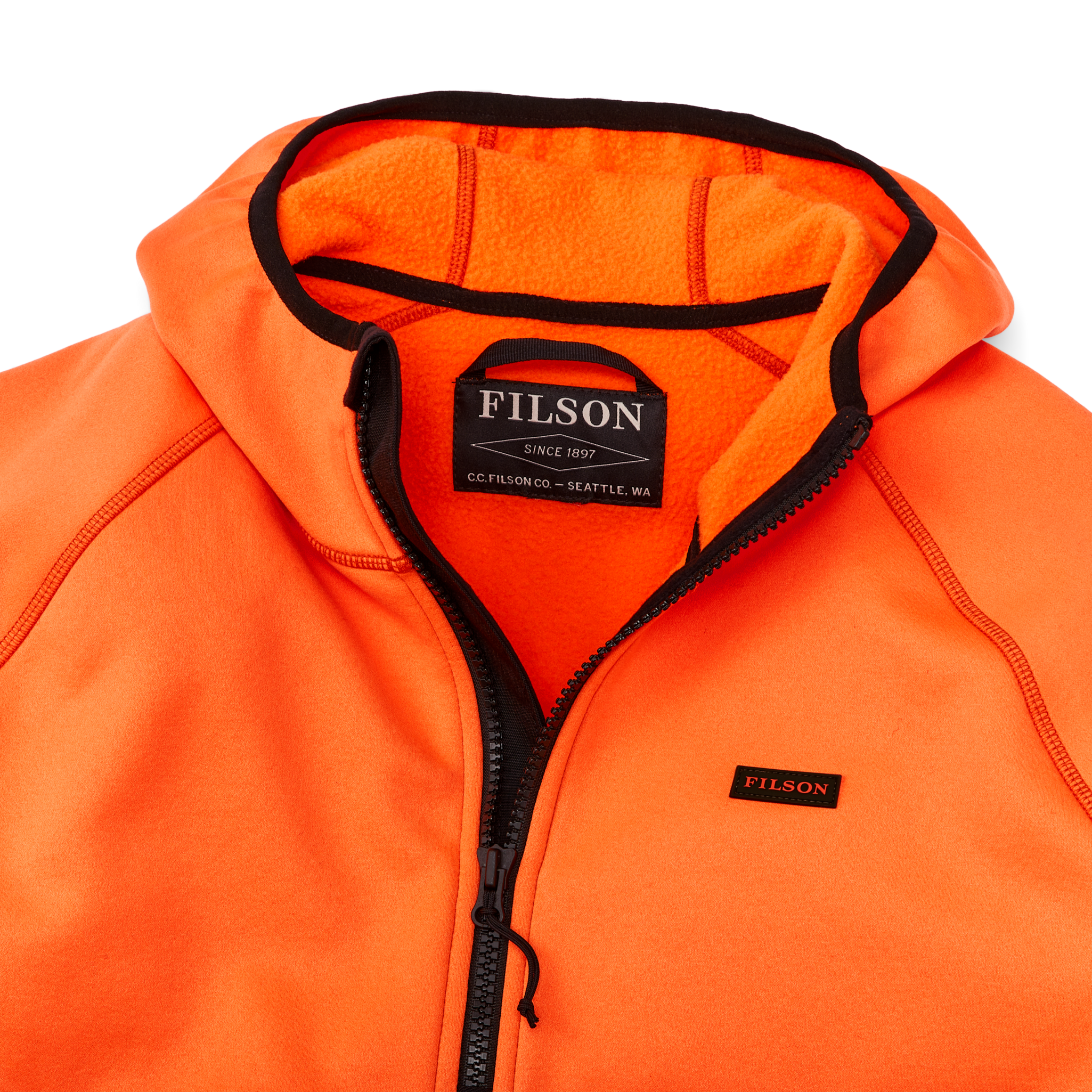 Granite Spire Fleece Pullover - Flame - Image 3