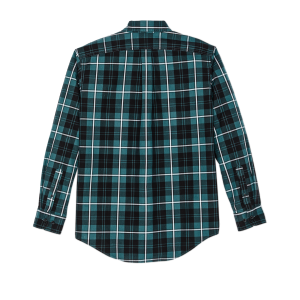 Alternative view of Lightweight Alaskan Guide Shirt - Petrol / Black / White Plaid