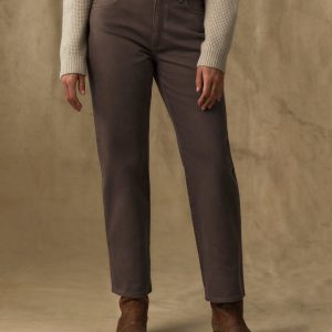 Women's 14-oz. Straight-Leg Jeans - Slate Brown