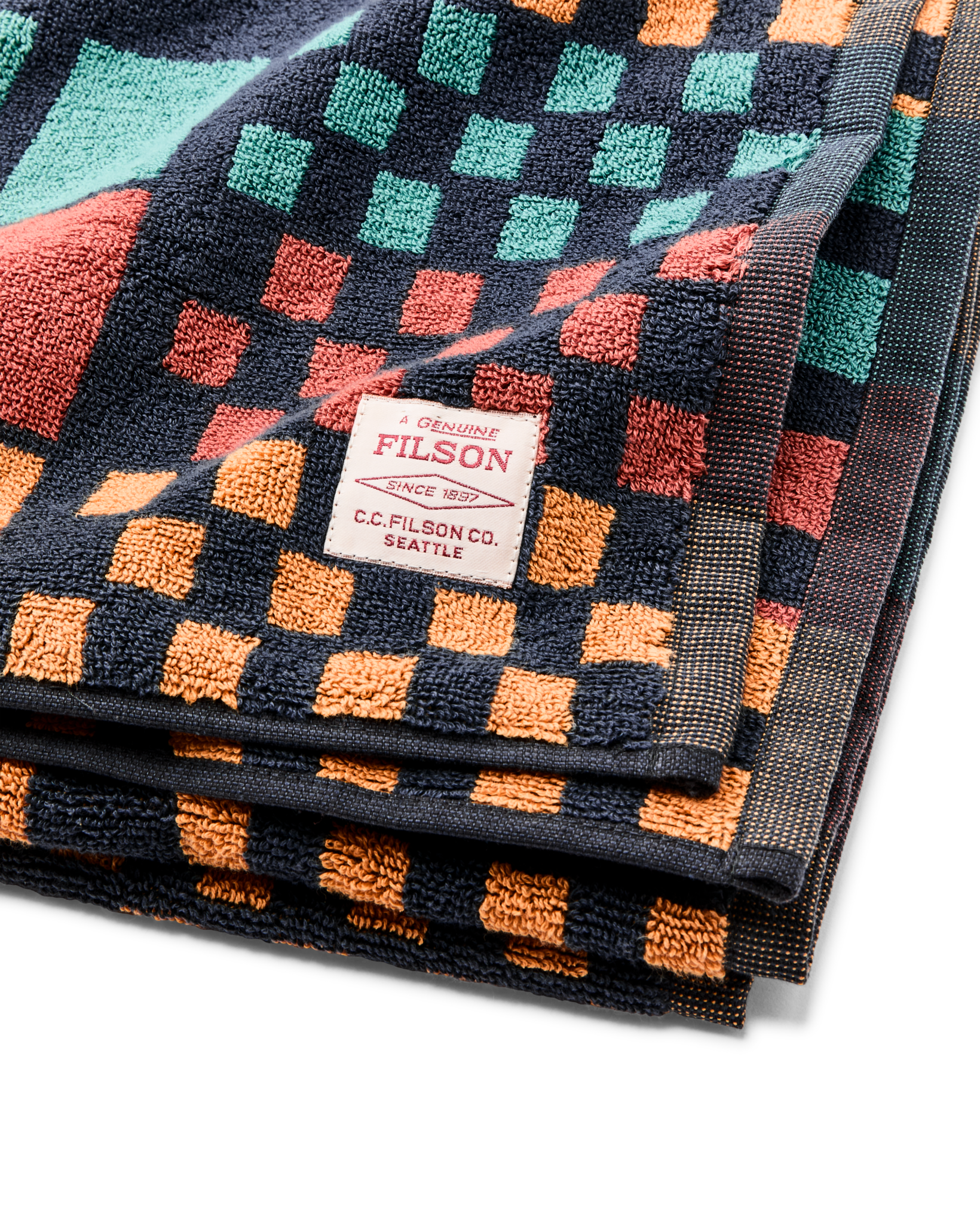 Seabrook Filson Towel - Navy - Image 3