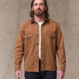 Rustic Canvas Jac-shirt - Whiskey