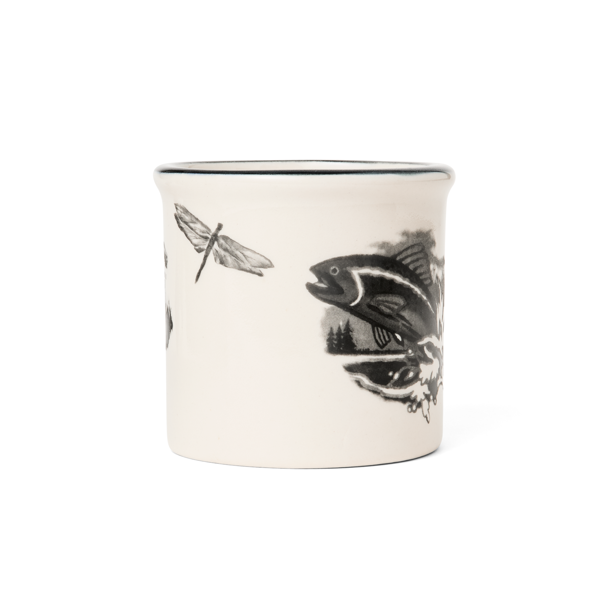 Stoneware Mug - Natural / Trout - Image 2