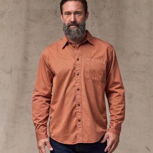 4.5-oz. Twill Shirt - Copper Brown