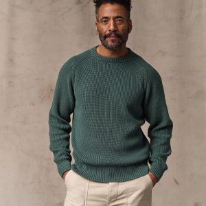Vintage Cotton Crewneck Sweater - Juniper