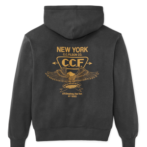Alternative view of NYC Graphic Hoodie - Faded Black