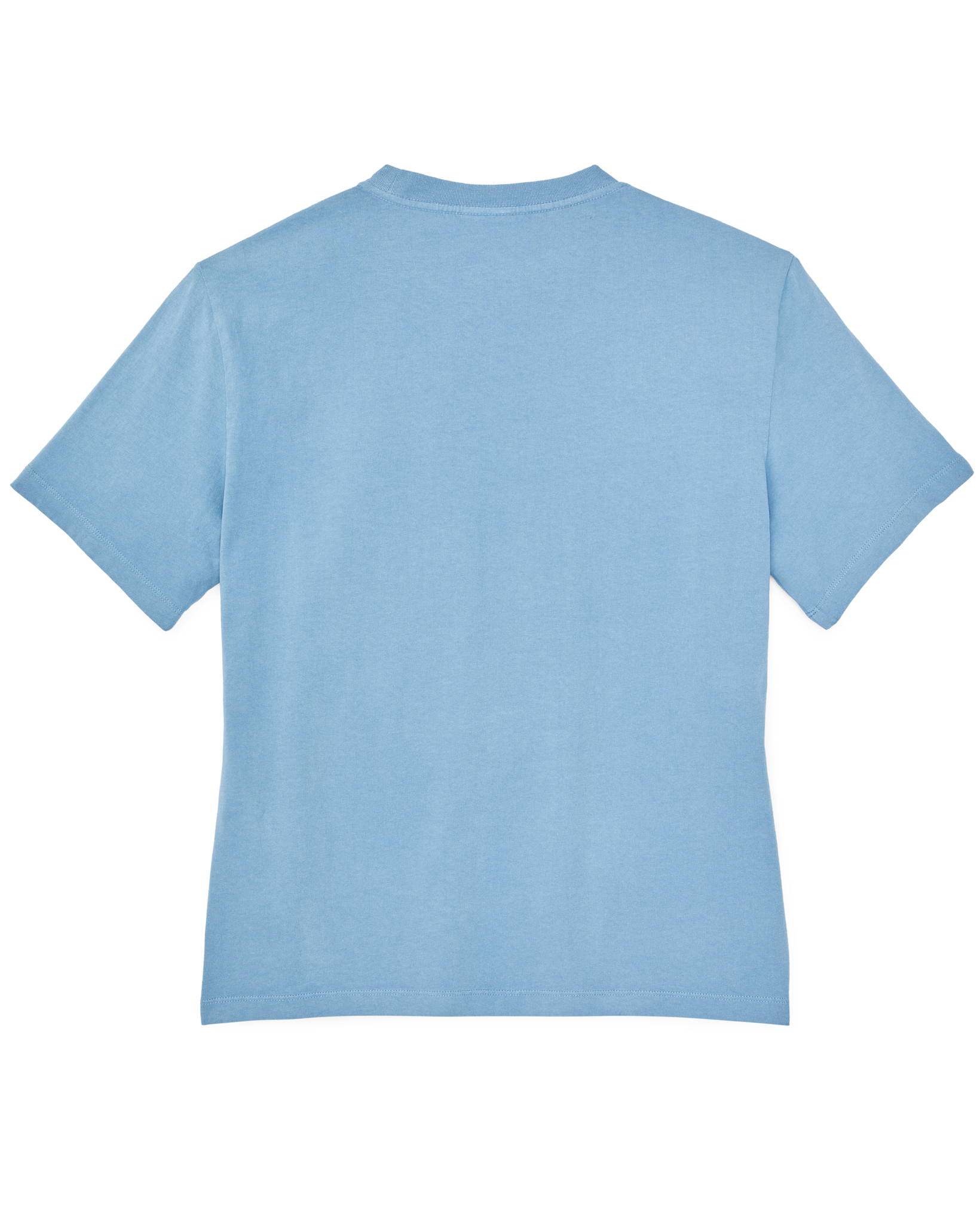 Women's Short Sleeve Pocket Tee - Light Blue - Image 7
