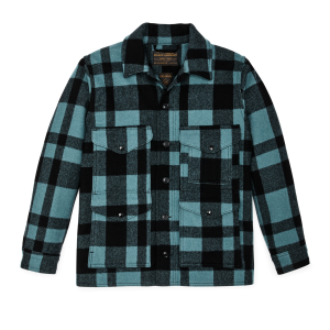 Chris Stapleton Signature Mackinaw Wool Cruiser - Faded Blue / Black Heritage Plaid