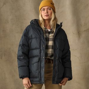 Women's Heritage Cotton Down Parka - Bluefin