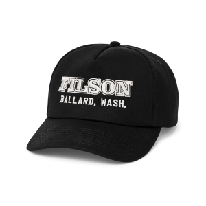 Ballard Graphic Trucker Cap - Black