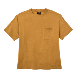 Women's Short Sleeve Pocket Tee - Bronze Brown
