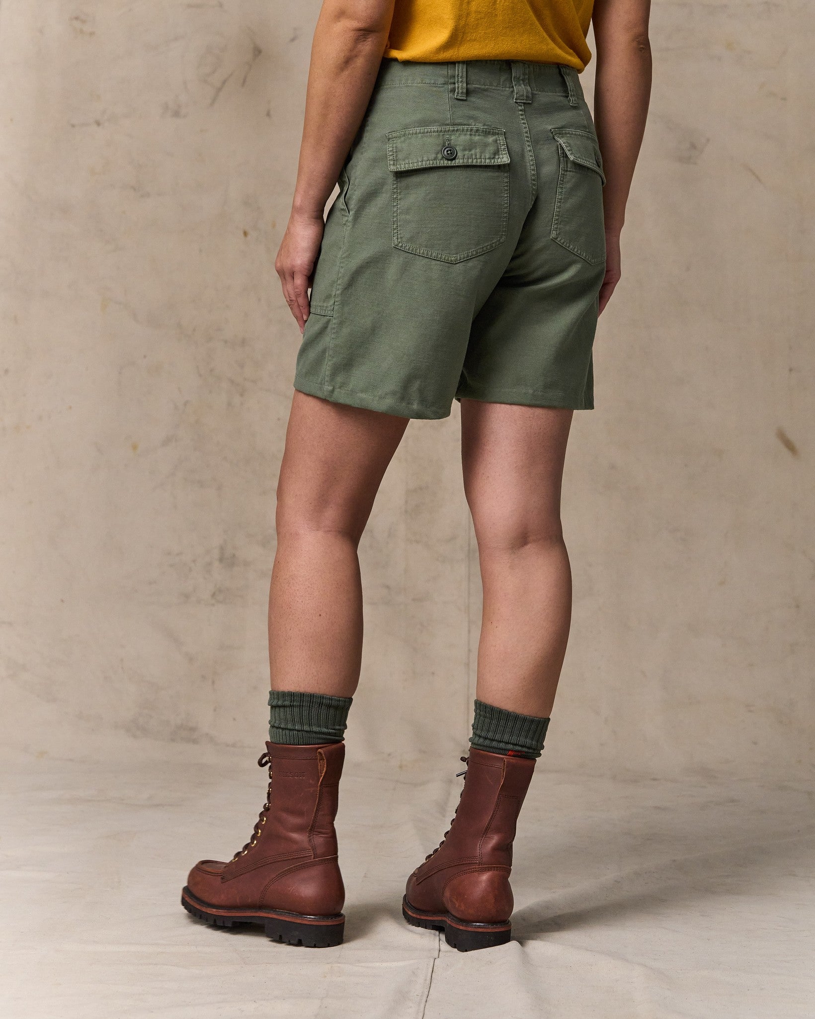 Women's Field Supply Shorts - Service Green - Image 2