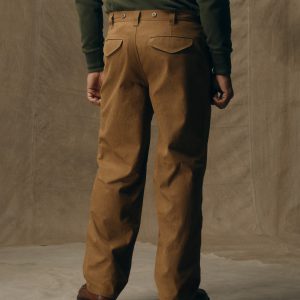 Alternative view of Oil Finish Single Tin Cloth Pants - Dark Tan